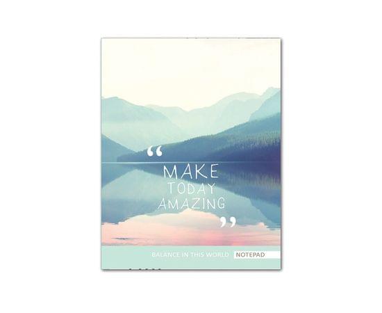 Ежедневник недатированный А5, 176л., 7БЦ BG "Туман над озером", глянцевая ламинация ЕН5т176_лг 9983