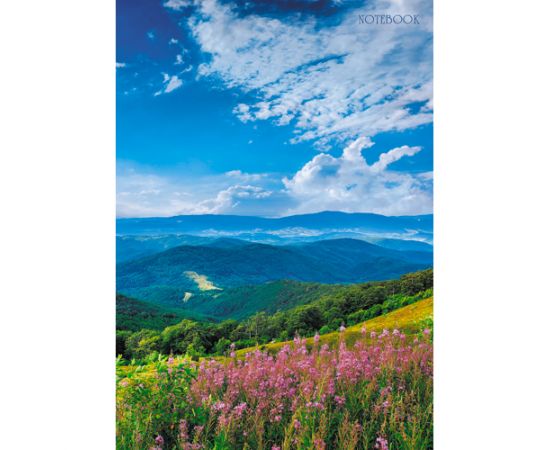 Тетрадь А4 80л Пейзаж. Горная долина тв перепл Эксмо К34802295/12/Россия 029978