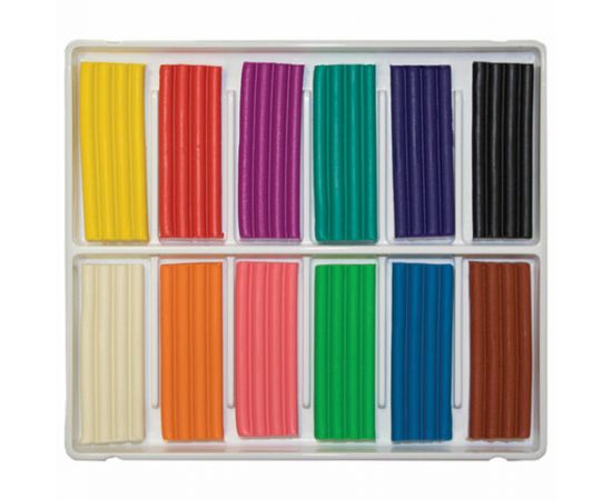 Пластилин Луч ZOO 12 цв. 180 г ассорти 29С 1722-08