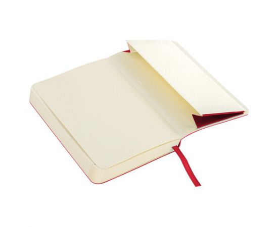 Ежедневник недатированный МАЛЫЙ 100х150мм А6 BRAUBERG Metropolis Ultra под кожу, 160л,красный,113299 113299