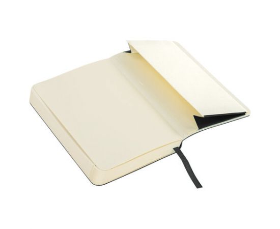 Ежедневник недатированный МАЛЫЙ 100х150 мм А6 BRAUBERG "Metropolis Ultra", под кожу, 160 л., черный, 113300 113300