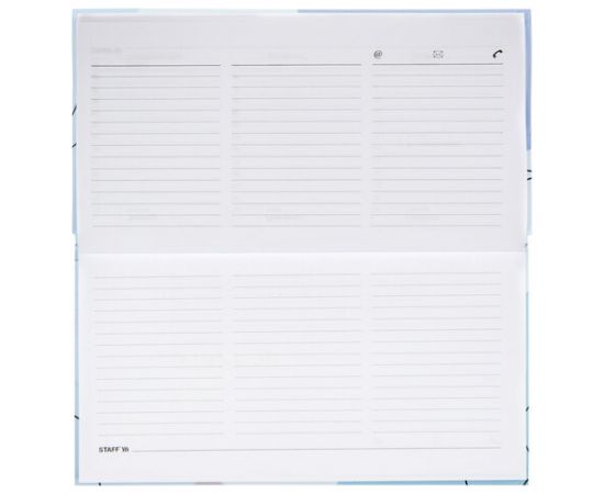 Планинг-еженедельник недатированный 165х90мм STAFF, твердая обложка, УФ-ЛАК, 64л, Pastel, 113511 113511