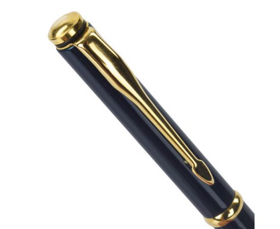 Ручка подарочная шариковая GALANT Arrow Gold Blue, корп.темно-синий, золот.детали, 0,7мм,син,140653 140653