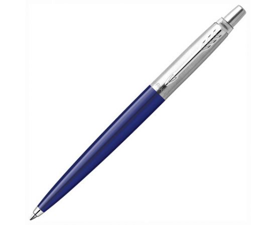 Ручка шариковая PARKER Jotter Orig Blue, корпус синий, детали нерж. сталь, синяя, RG0033170 143864