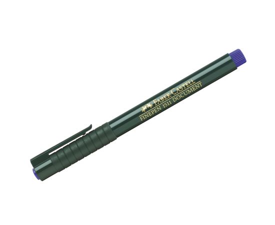 Ручка капиллярная Faber-Castell "Finepen 1511" синяя, 0,4мм 151151