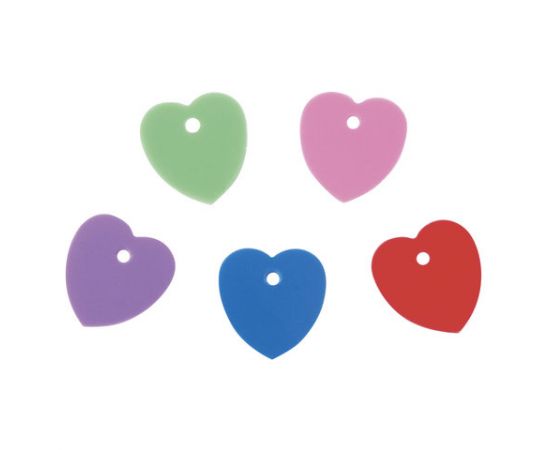 Пайетки для творчества "Сердце", цвет пастель ассорти, 10 мм, 20 грамм, ОСТРОВ СОКРОВИЩ, 661276 661276