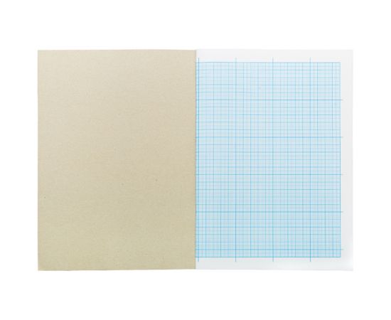 Бумага масштабно-координатная OfficeSpace, А3 8л., голубая, на скрепке 8БмА3ск_13548