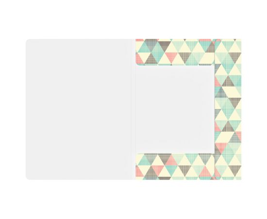 Папка на резинке Berlingo "Triangle" А4, 600мкм, с рисунком FB4_A4201