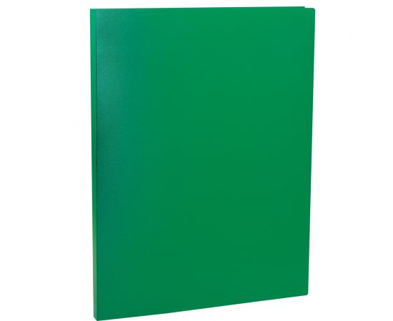 Папка с пружинным cкоросшивателем OfficeSpace, 14мм, 450мкм, зеленая FS5_320