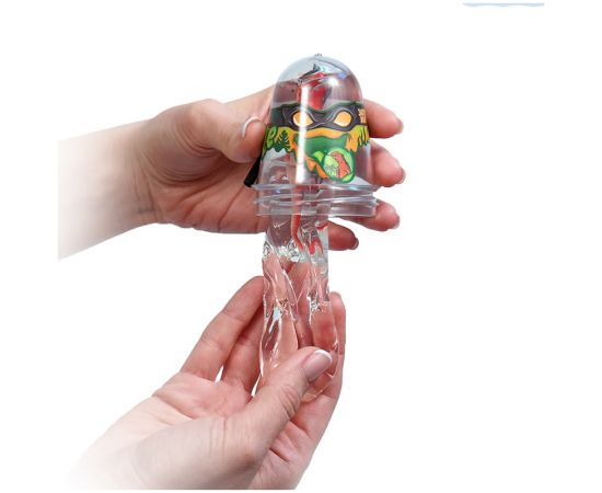 Слайм Slime "Ninja. Затерянный мир", с фигуркой ящерицы, прозрачный, 130г S130-12