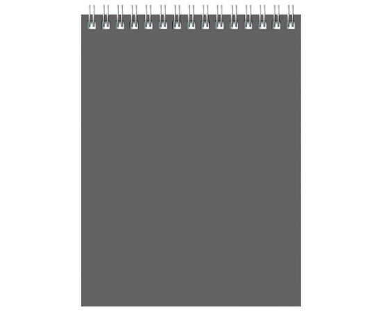 Блокнот А6 60л. на гребне BG "Для конференций", серый Б6гр60 8597