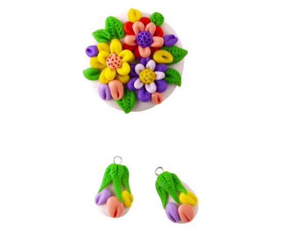 Набор для изготовления украшений из полимерной глины Lori "Летнее настроение" Пг-002