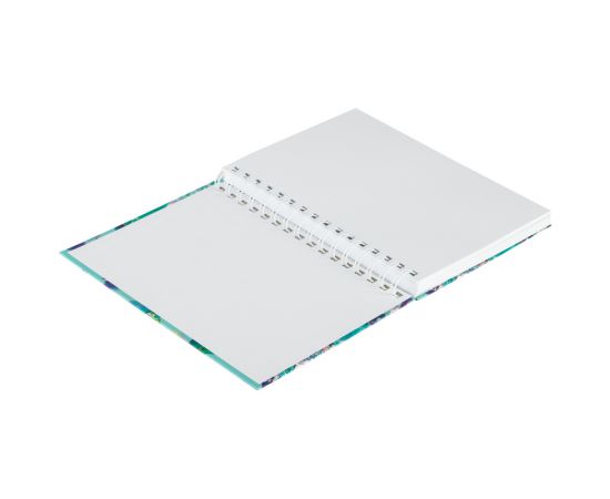 Скетчбук 80л., А5 BG "Цветение", на гребне, матовая ламинация, выб. лак, 120г/м2 СТ5гр80_лм_вл 9776