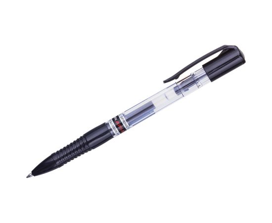 Ручка гелевая автоматическая Crown "Auto Jell" черная, 0,7мм AJ-3000N