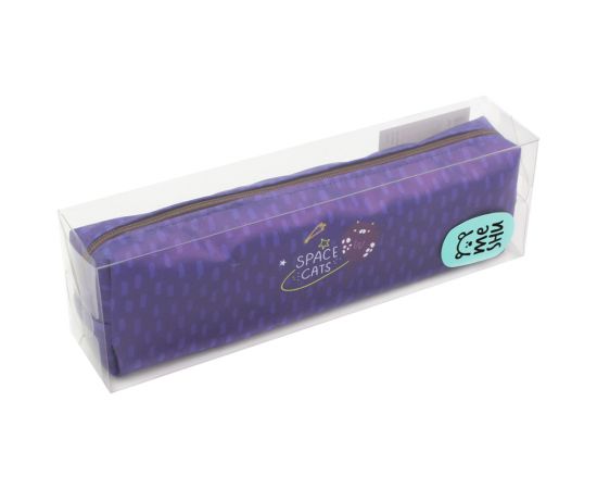 Пенал мягкий, 200*55*40 MESHU "Space cats", искусственная кожа MS_42788