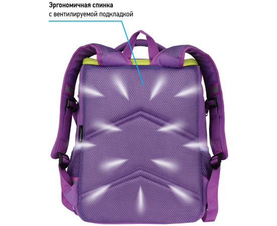 Ранец Berlingo облегченный Concept "Friendship" 35*27*16см, 1 отделение, 4 кармана, эргономичная спинка RU07225