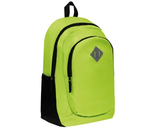 Рюкзак ArtSpace Simple, 45*30*16см, 1 отделение, 3 кармана, неон салатовый Sch_18247