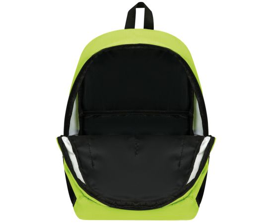 Рюкзак ArtSpace Simple, 45*30*16см, 1 отделение, 3 кармана, неон салатовый Sch_18247