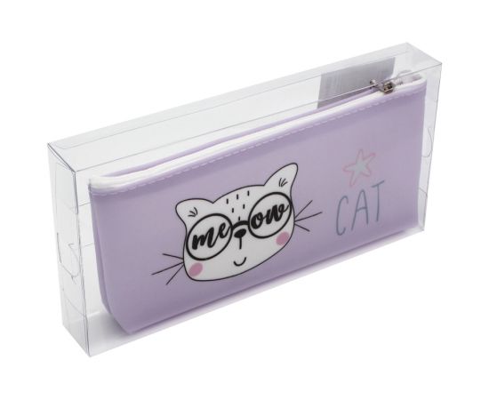 Пенал, 200*85*23 ArtSpace "Meow", силикон Tn_42834