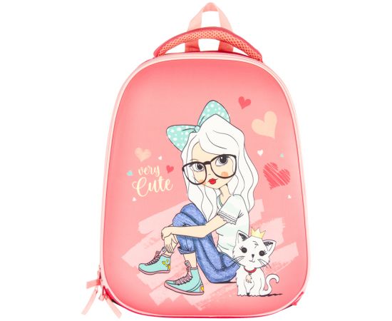 Ранец ArtSpace School Friend "Very Cute" 39*30*18см, 2 отделения, 1 карман, анатомическая спинка Uni_17672