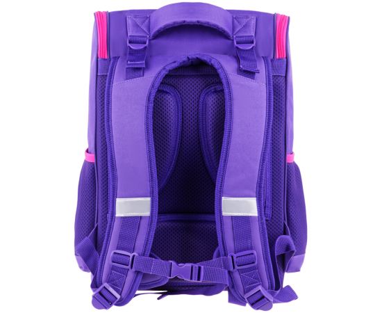 Ранец ArtSpace модернизированный Happy School "Cat" 39*28*18см, 1 отделение, 4 кармана, анатомическая спинка Uni_17680