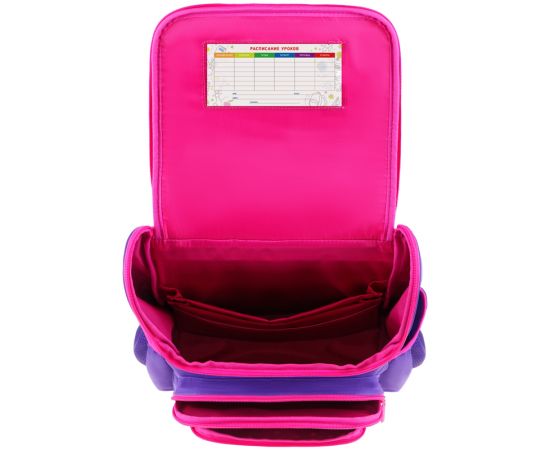 Ранец ArtSpace модернизированный Happy School "Cat" 39*28*18см, 1 отделение, 4 кармана, анатомическая спинка Uni_17680