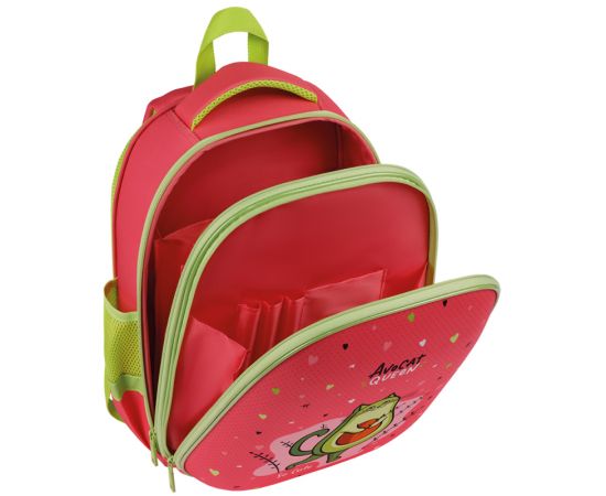 Ранец ArtSpace School Friend "AvoCat" 39*30*18см, 2 отделения, 2 кармана, анатомическая спинка Uni_17719
