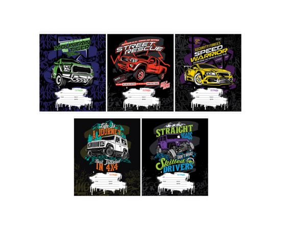 Тетрадь 12л., линия ArtSpace "Техника. Monster car" Т12л_35175