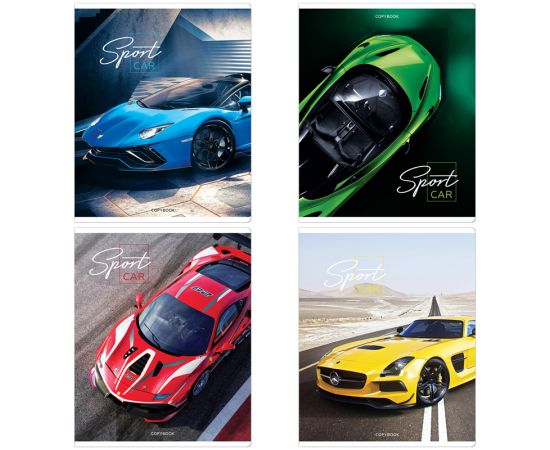 Тетрадь 48л., А5, линия ArtSpace "Авто. Sport car", эконом Т48лС_42976