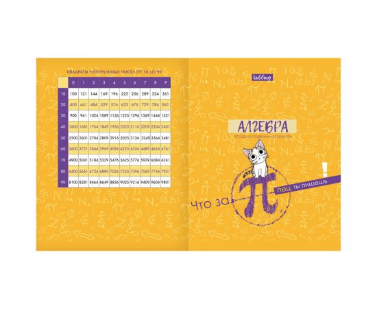 Тетрадь предметная 48л. BG "Kidding" - Алгебра, эконом ТП5ск48 10620