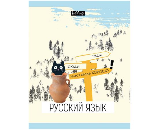 Тетрадь предметная 48л. BG "Kidding" - Русский язык, эконом ТП5ск48 10627