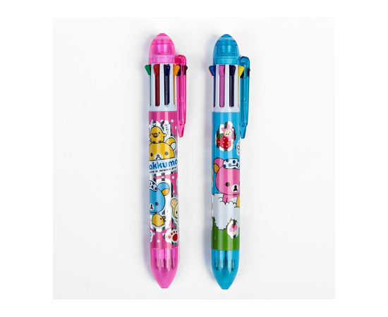 Ручка шариковая, автоматическая, 8-ми цветная, корпус МИКС 2681568