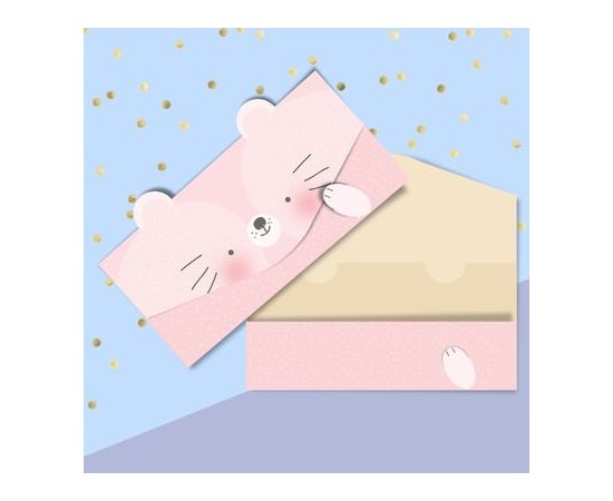 Конверт для денег формовой «На счастье», 17,5 х 9,5 см 3098820