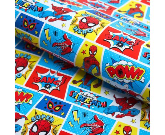 Бумага упаковочная 50х70 см, Человек-паук 4504295 4504295