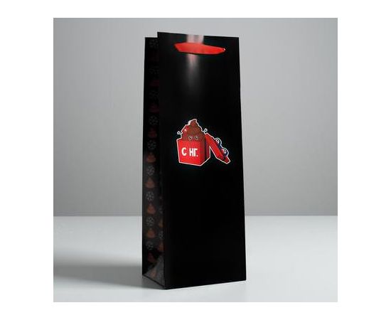 Пакет под бутылку «Настроение», 13 × 36 × 10 см   5013011 5013011