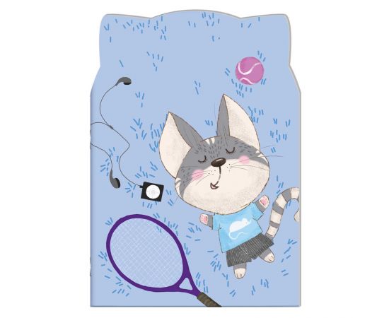 Блокнот 32л  КОТ-МЕЧТАТЕЛЬ /120х170 мм 56867