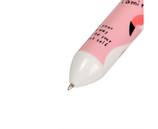 Ручка шариковая, автоматическая, 10-ти цветная, стержень 0,7 мм, корпус МИКС "Фламинго" 6248029