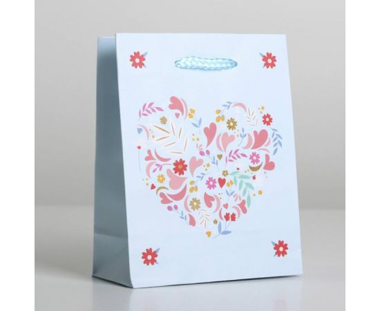 Пакет ламинированный Present for you, S 12 х 15 х 5,5 см    6582696 6582696