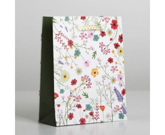 Пакет ламинированный «Расцветай от счастья», S 12 х 15 х 5,5 см   6582702 6582702