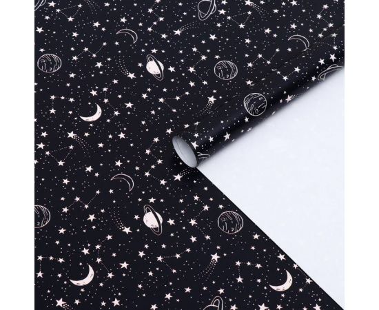 Бумага глянцевая "Созвездие",  1 х 0,7 м 6708375 6708375