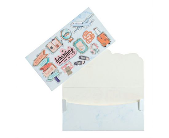 Конверт для денег "Универсальный!" путешествие, женский 7558713 7558713