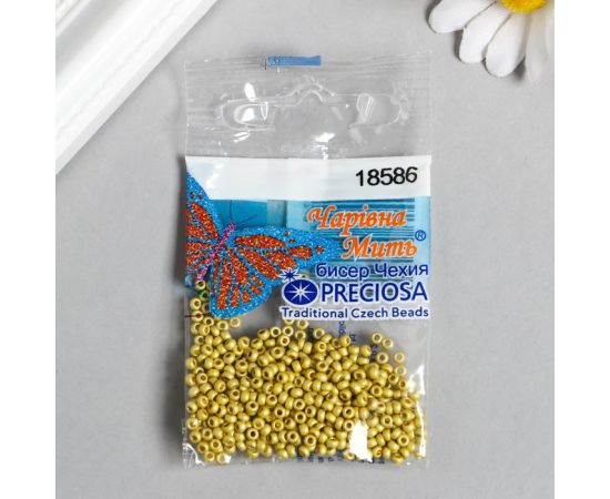 Бисер Чехия "Preciosa" 5г (18586) 7612079 7612079
