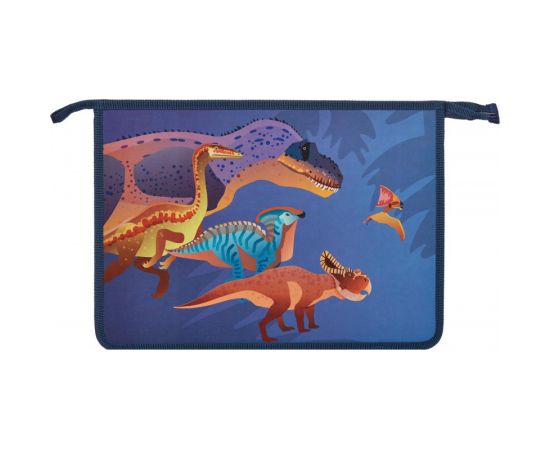 Папка для тетрадей №1School Мир динозавров, А4 ,пластик 1369770