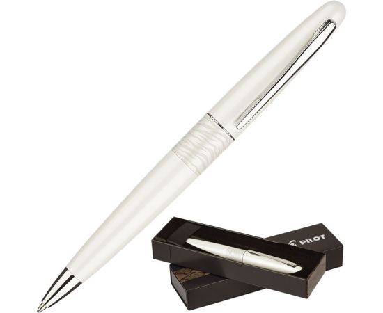 Ручка шариковая PILOT  Белый тигр  серия животные в футляре MR 328771