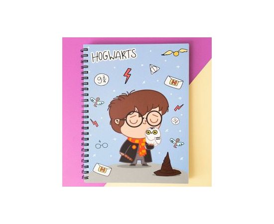 Блокнот на спирали «Among Us», "Кот", "Hogwarts" 57813003