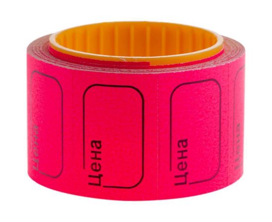 Ценник малый OfficeSpace, 30*20мм, малиновый, 200шт./рулон Spt_4177