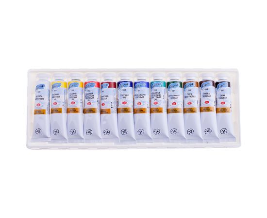 Ладога Набор масло картон, 12 шт х18мл 1241004