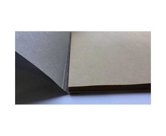 Альбом для рис. и эскизов А3, 40л, склей, карт.подлож, бл.крафт 80г, 05190 376912
