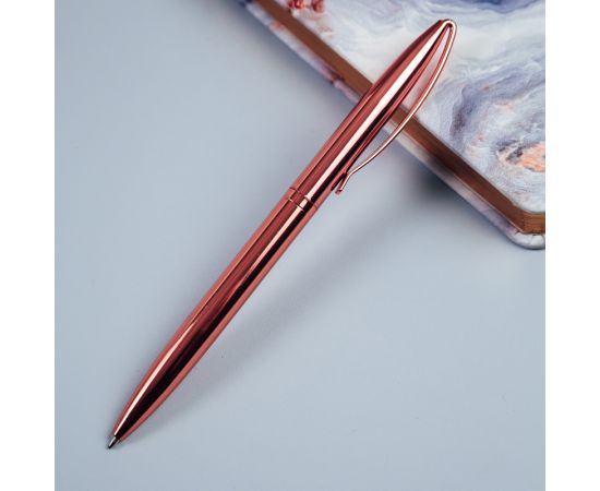 Ручка шариковая автоматическая MESHU "Rose gold" синяя, 1,0мм MS_93966
