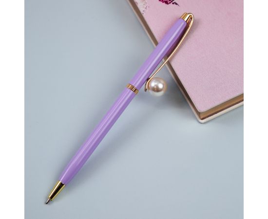 Ручка шариковая автоматическая MESHU "Lilac jewel" синяя, 1,0мм MS_94062